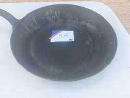 Bratpfanne Eisen Grösse 32 cm Gusspfanne (95)