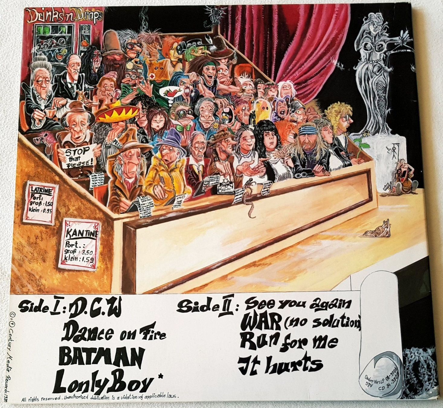 Dischi in vinile: Liar - Nothing But The Truth - LP - 1989 - First Press – Usato da Uster venduto da Zardodel 1