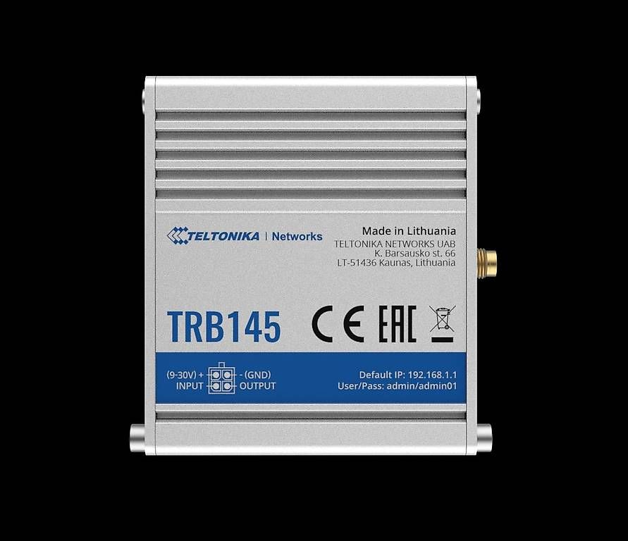 Modem & Router: TELTONIKA TRB145 Gateway Silber – Usato da Rüti ZH venduto da Inovis_AG