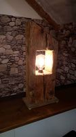 altholz Leuchte  Lampe