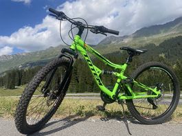 Totem Mountainbike 24“ Fully Grüne Farbe guter Zustand