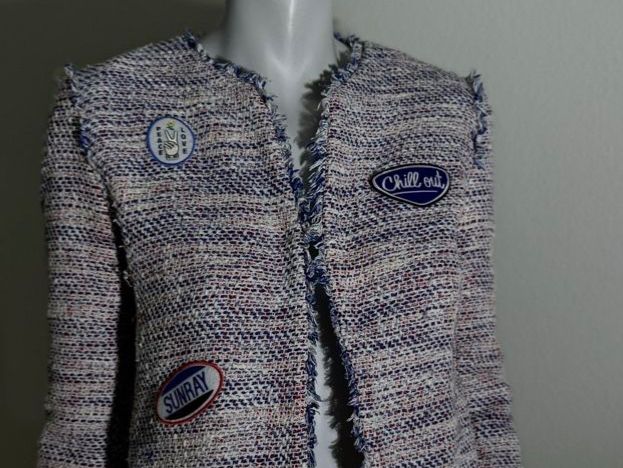 Sandro Vestes: Sandro Paris | Tweed Blazer | Jacke | Gr. 36 / S – D'occasion à Kilchberg ZH par nad_6dwp