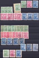 1912/16, meist gest. Partie Fürst 44 Ex.
