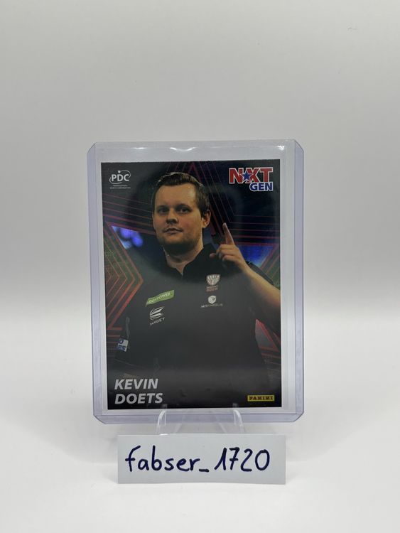 2025 Panini PDC Darts WM Kevin Doets Next Gen /50 Kaufen auf Ricardo