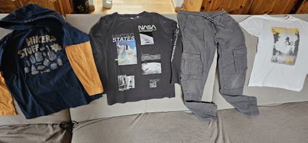 Kleiderpaket für coole Jungs Gr. 134 Abenteuerlustig