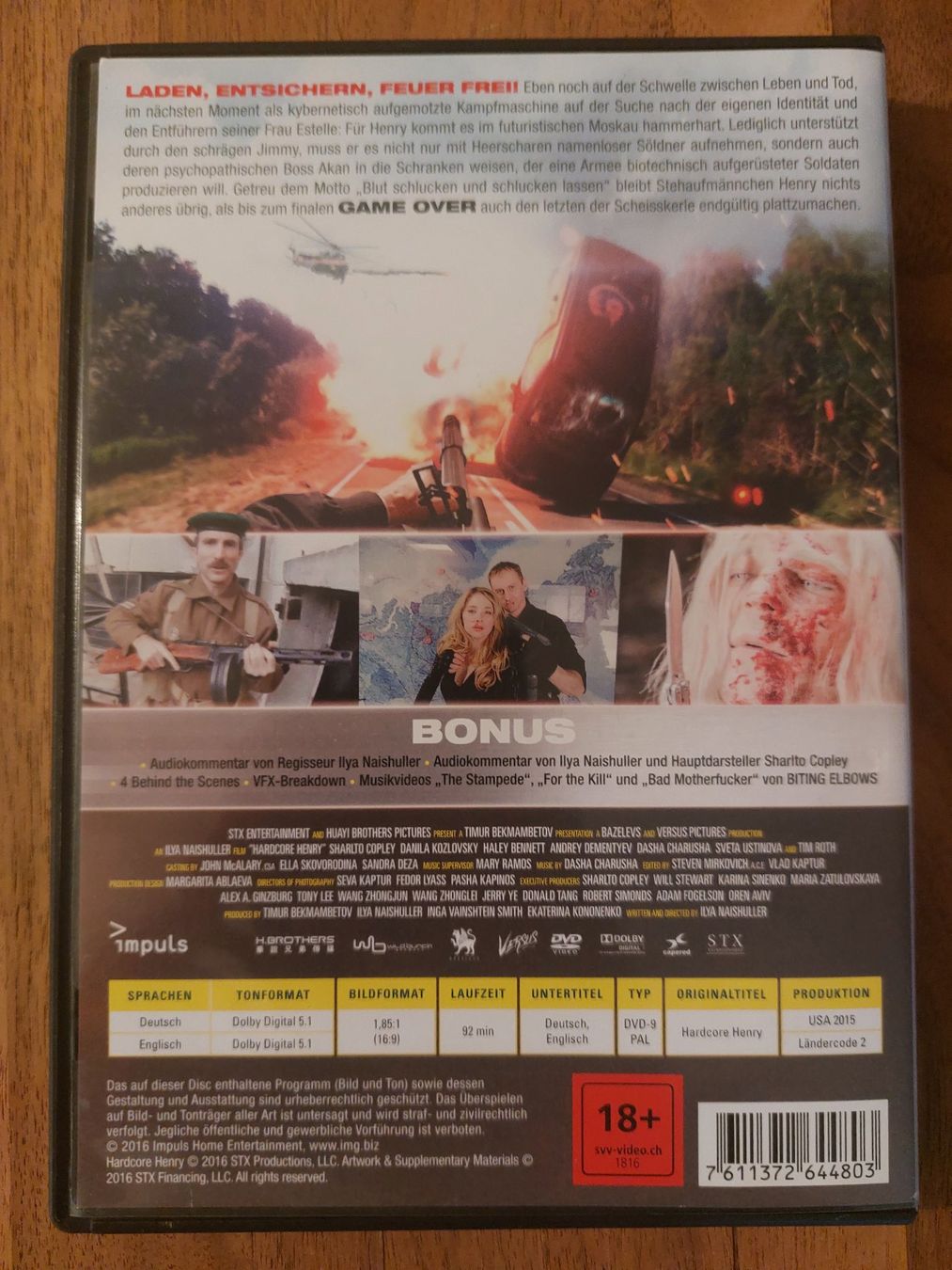 Tutti i DVDs: DVD - Hart Härter Hardcore – Usato da Rheinfelden venduto da FilmAuktion 1
