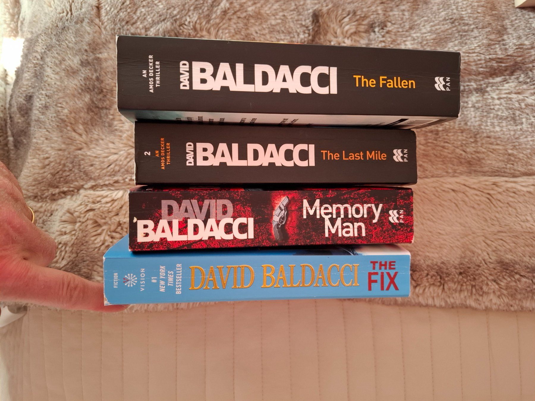 Libri: David Baldacci Thriller 8 Stk Memory Man Atlee Pine english – Usato da Affoltern am Albis venduto da Sabinezc 2