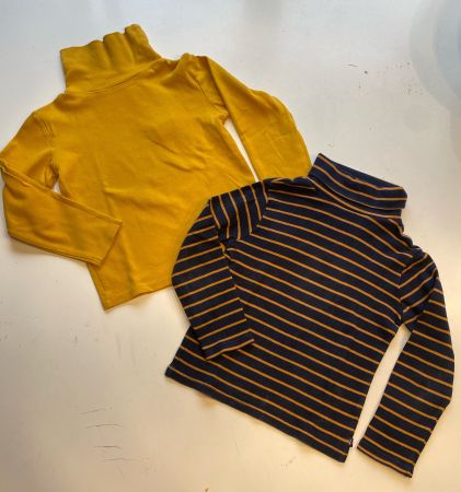 2 Rollkragenpullover (Gr 116)