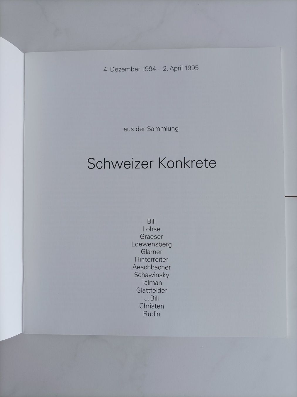 Libri: Schweizer Koncrete / Fondation Saner Studen 1994 – Usato da crans montana venduto da AB3963 1