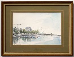 Keller Walter Bellevue + Quaibrücke Zürich 1988 Kilchberg