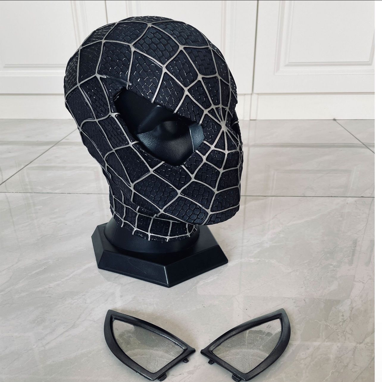 Spiderman Venom Sam Raimi Maske Film Replikat 1:1 Grösse (Neu (gemäss ...
