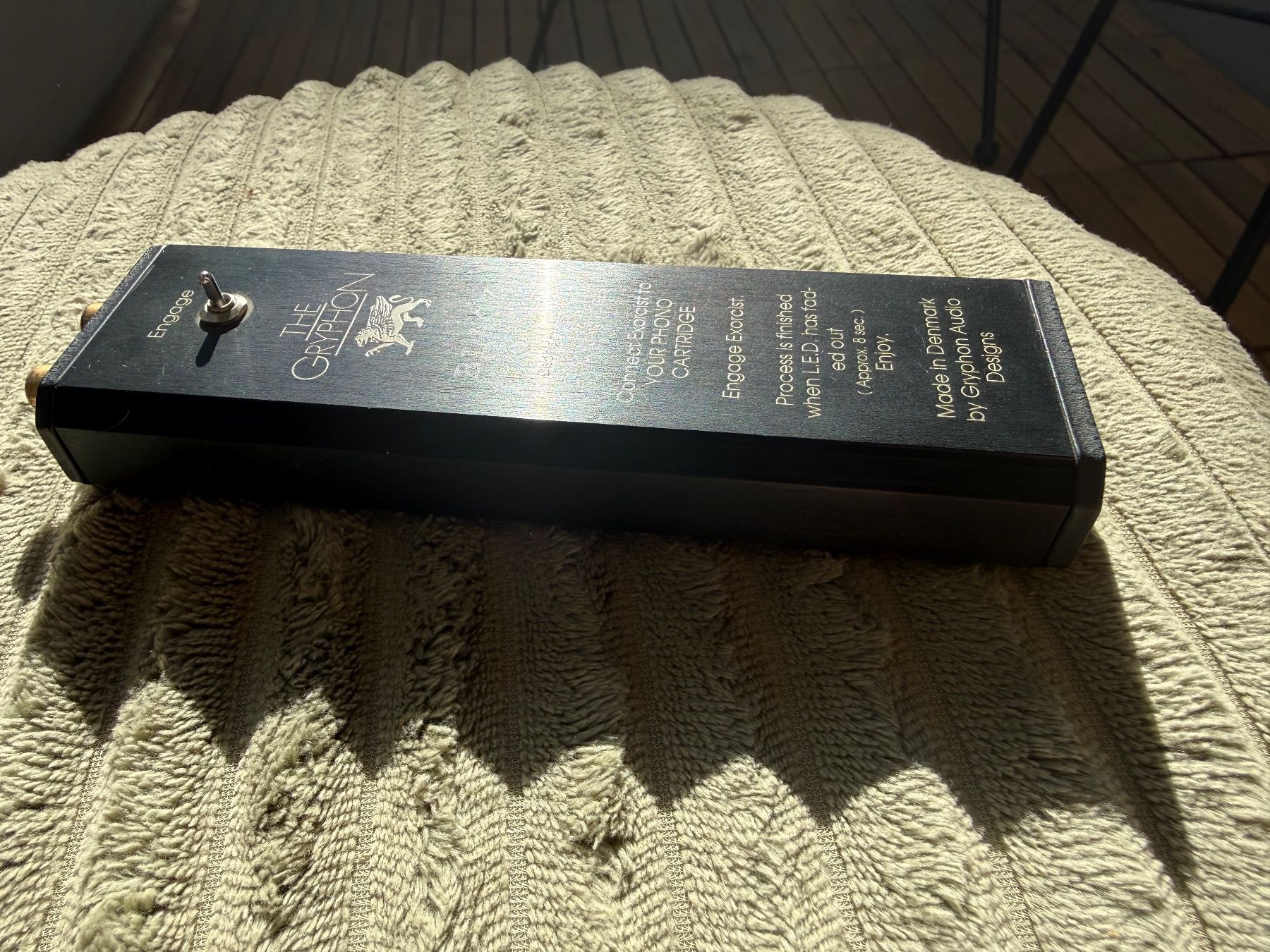 Amplificatori: The Gryphon Black Exorcist Phono Demagnetizer – Usato da Schlieren venduto da BT89 1
