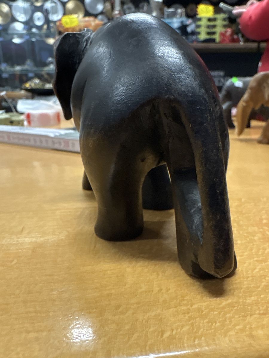 Figuren: Schöner Deko Elefant aus Holz 9cm – Gebraucht aus Rorschach von TrendyDeals 2