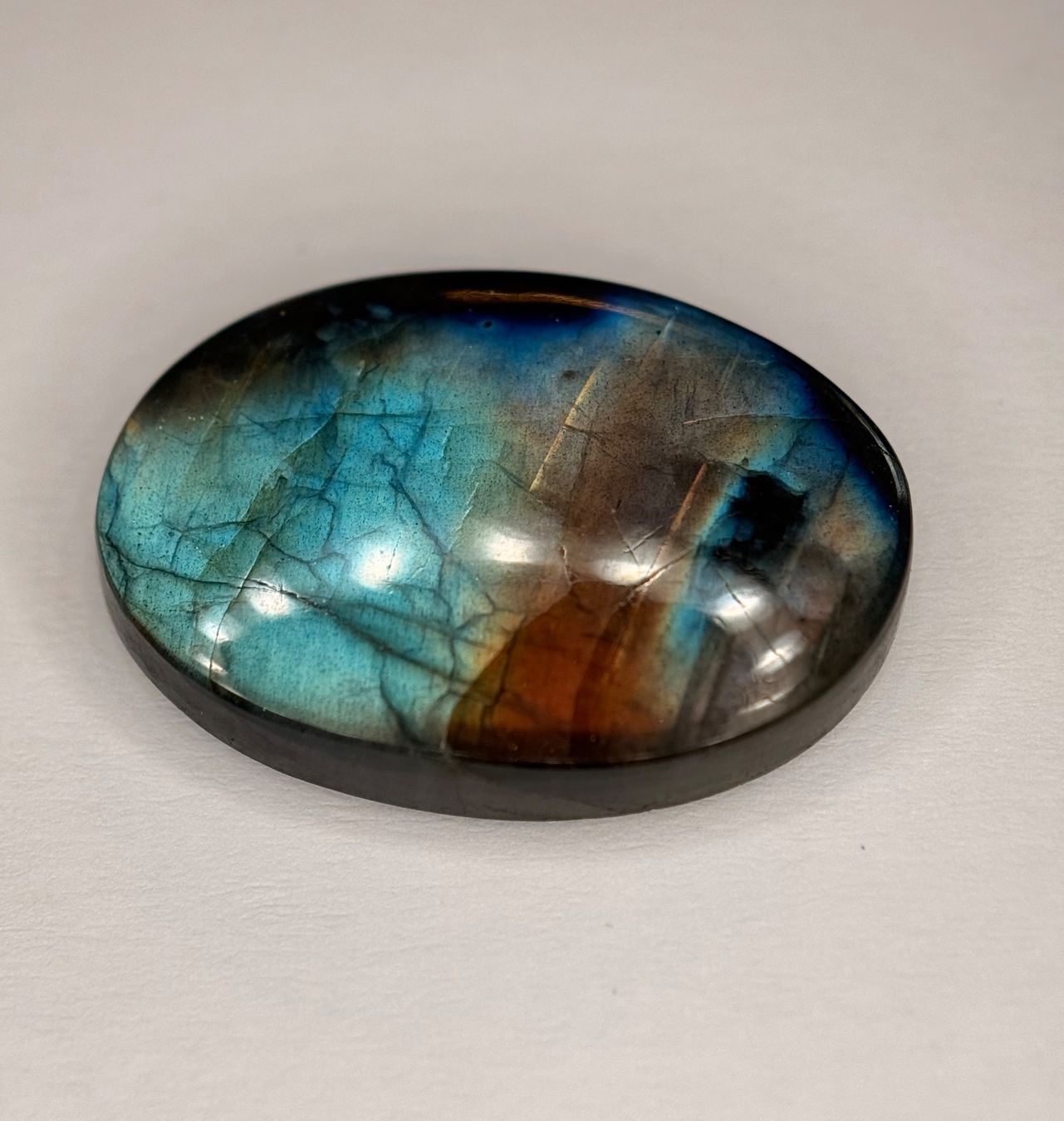 Edelsteine: Ab 1 Fr. - Top 19.54 ct unbehandelter Labradorit – Neu (gemäss Beschreibung) aus Mauren von LieGems 2