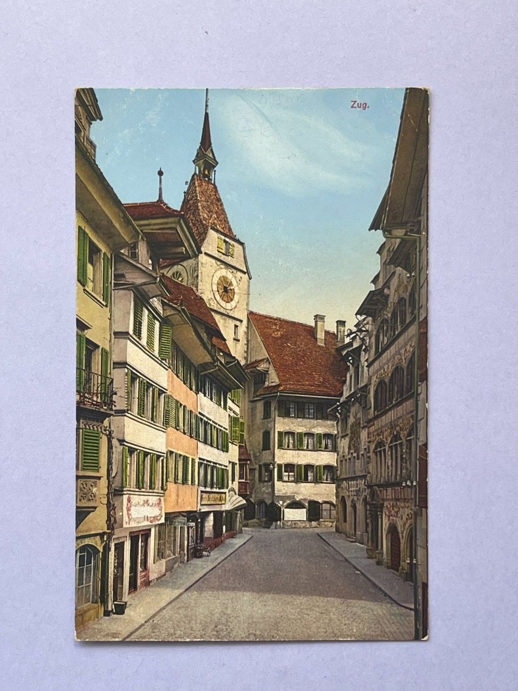 Ansichtskarten: Zug – Gebraucht aus Steg VS von _vinci_