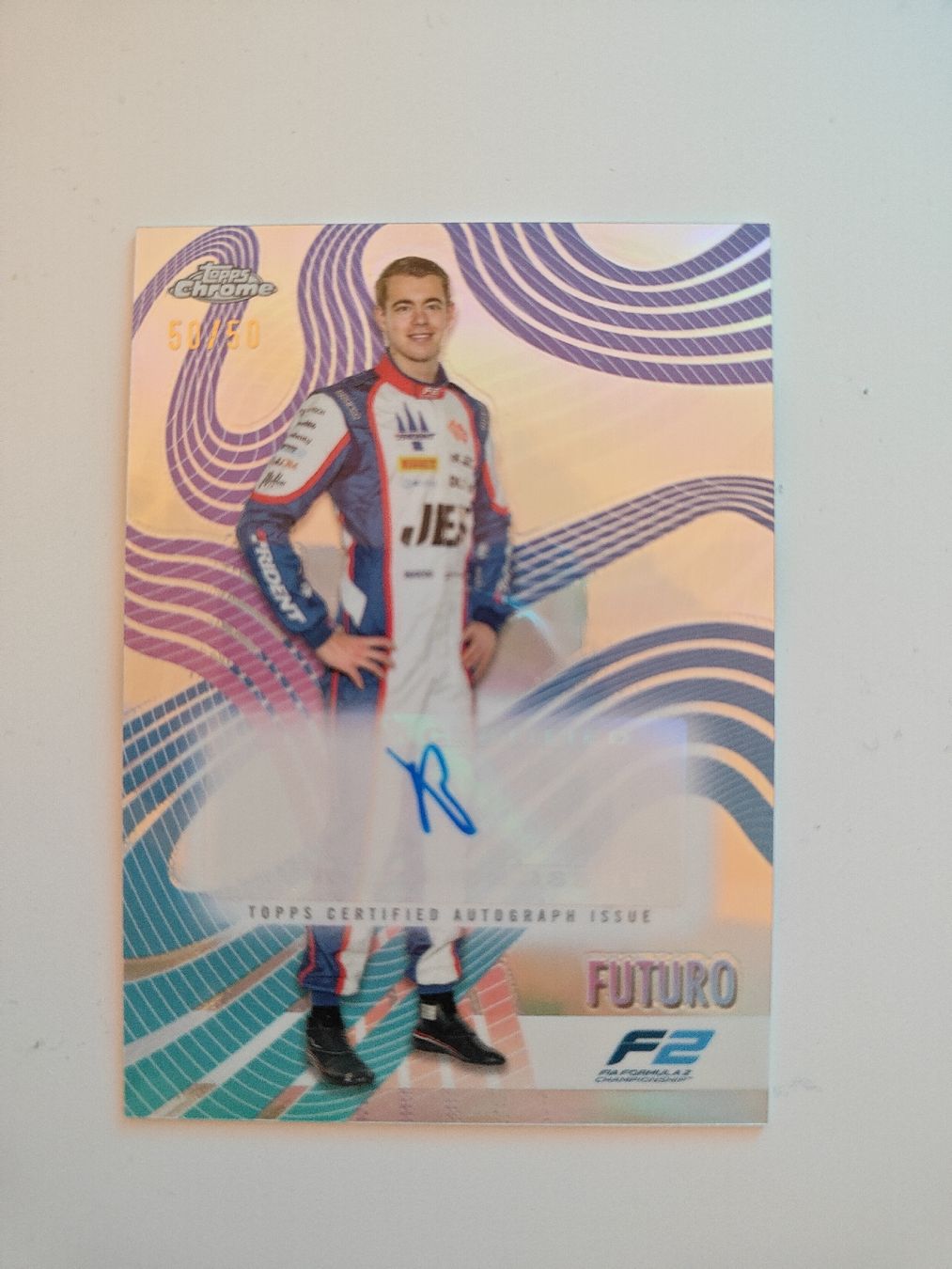 Topps Carte collezionabili: Richard Verschoor F2 Future Signed Card 50/50 – Nuovo (secondo la descrizione) da Oberägeri venduto da patrickfrueh89