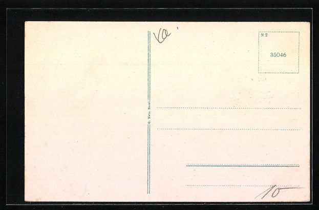 Cartoline postali: Ettingen /Birsigtal, Relief mit Oberwil, – Usato da Berlin venduto da bartko-reher 1