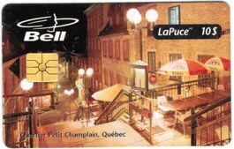 Telefonkarte Kanada Petit Champlain Québec 20'000 Ex