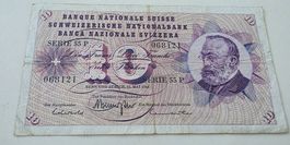 Suisse 10 Fr. 15.05.1968 Serie 55 P