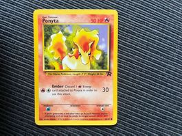 Pokemon Ponyta Non Holo Team Rocket near Mint