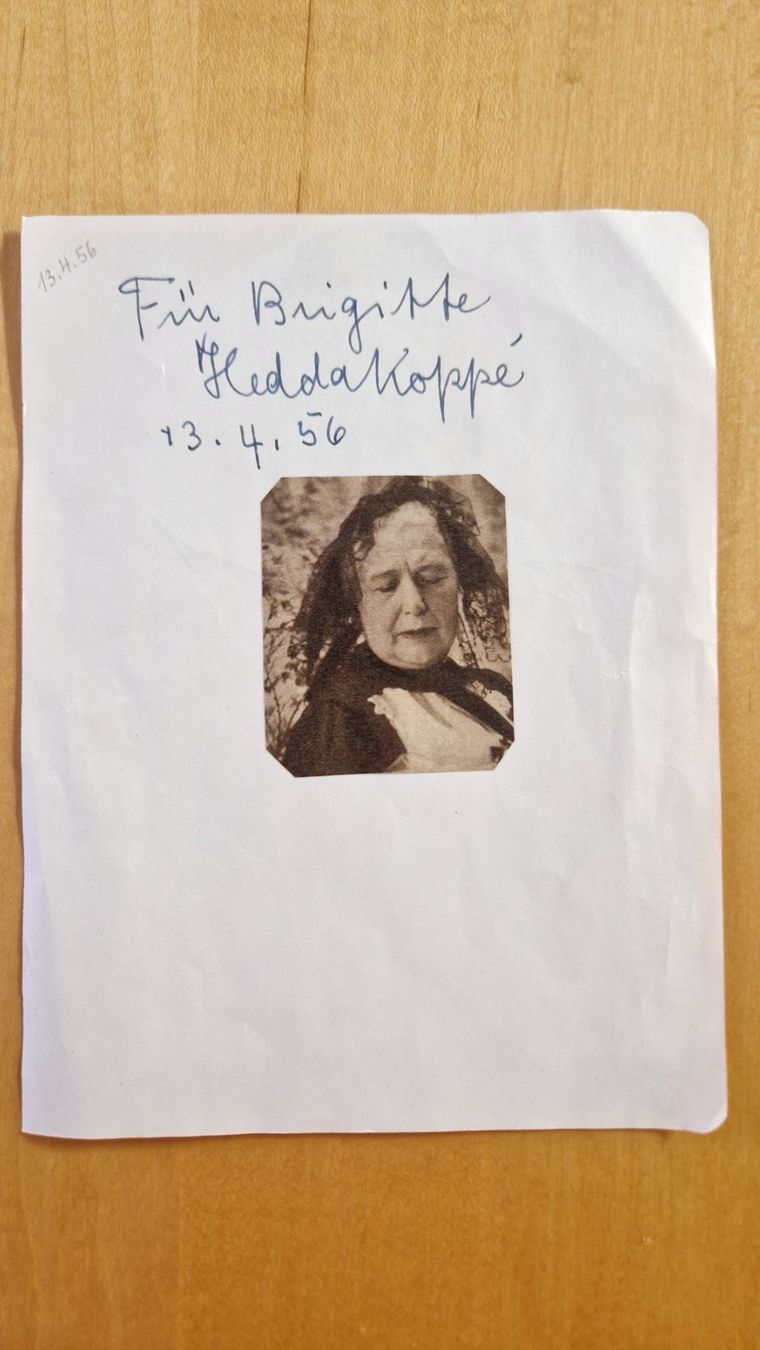 Autografi: Paul Hubschmid / Hedda Koppé, Original Autogramme – Usato da Salmsach venduto da aacs65 1