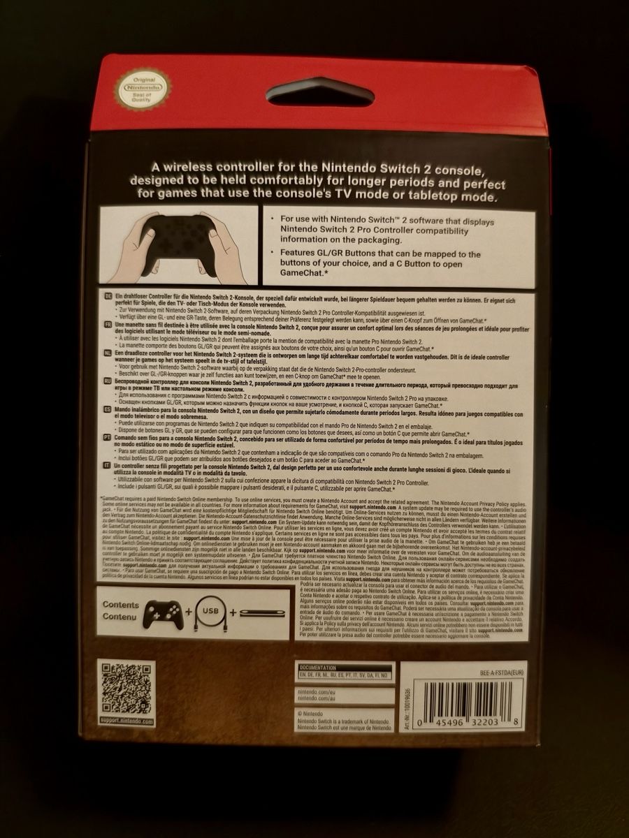 Controller: Zelda 40th Edition Controller & Aufsteller Nintendo Switch 2 – Nuovo e nell'imballaggio originale da Küsnacht ZH venduto da thirtytwo 1