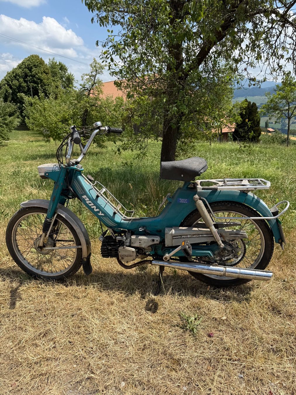 Sachs Ciclomotori: Sachs Pony 508 TSCH 7517 – Difettoso da Fahrni b. Thun venduto da Salzberger-FZH