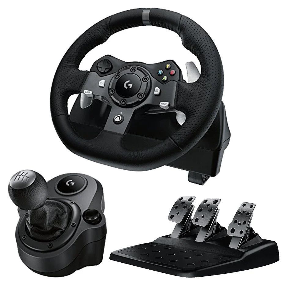 Microsoft Console: Logitech G920 Driving Force Lenkrad mit Stifter! – Usato da Oberwil BL venduto da Driver_mp