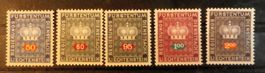 FL Dienstmarken 1950 /68/69