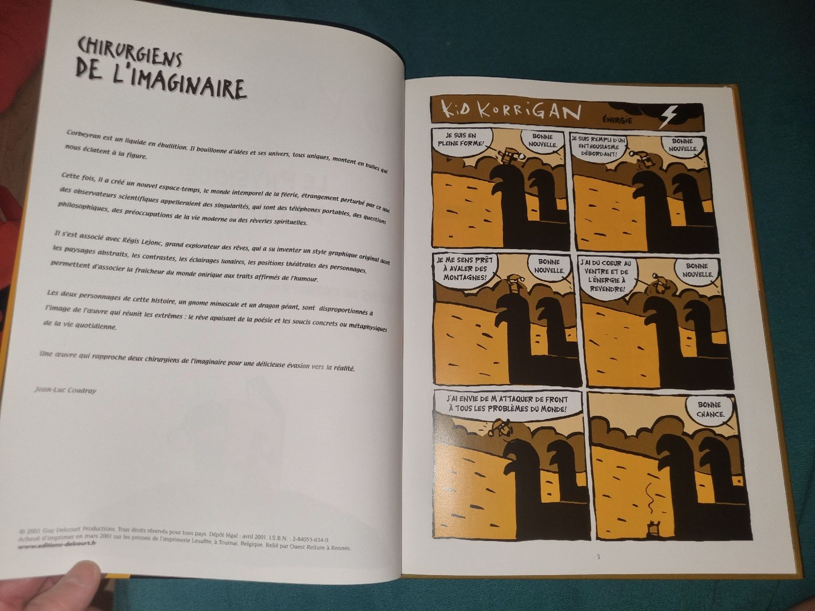 Fumetti: Kid Korrigan - Le Physique de l'emploi - BD  – Usato da Fribourg venduto da sal_5ln6 6