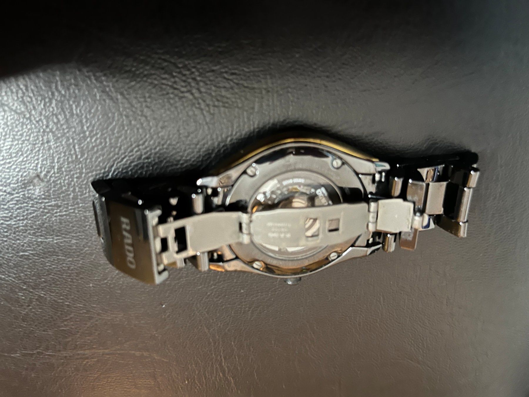 Rado Orologi: RADO HyperChrome XL Automatic Schwarz Gold Herrenuhr – Usato da St. Gallen venduto da fabio813 2