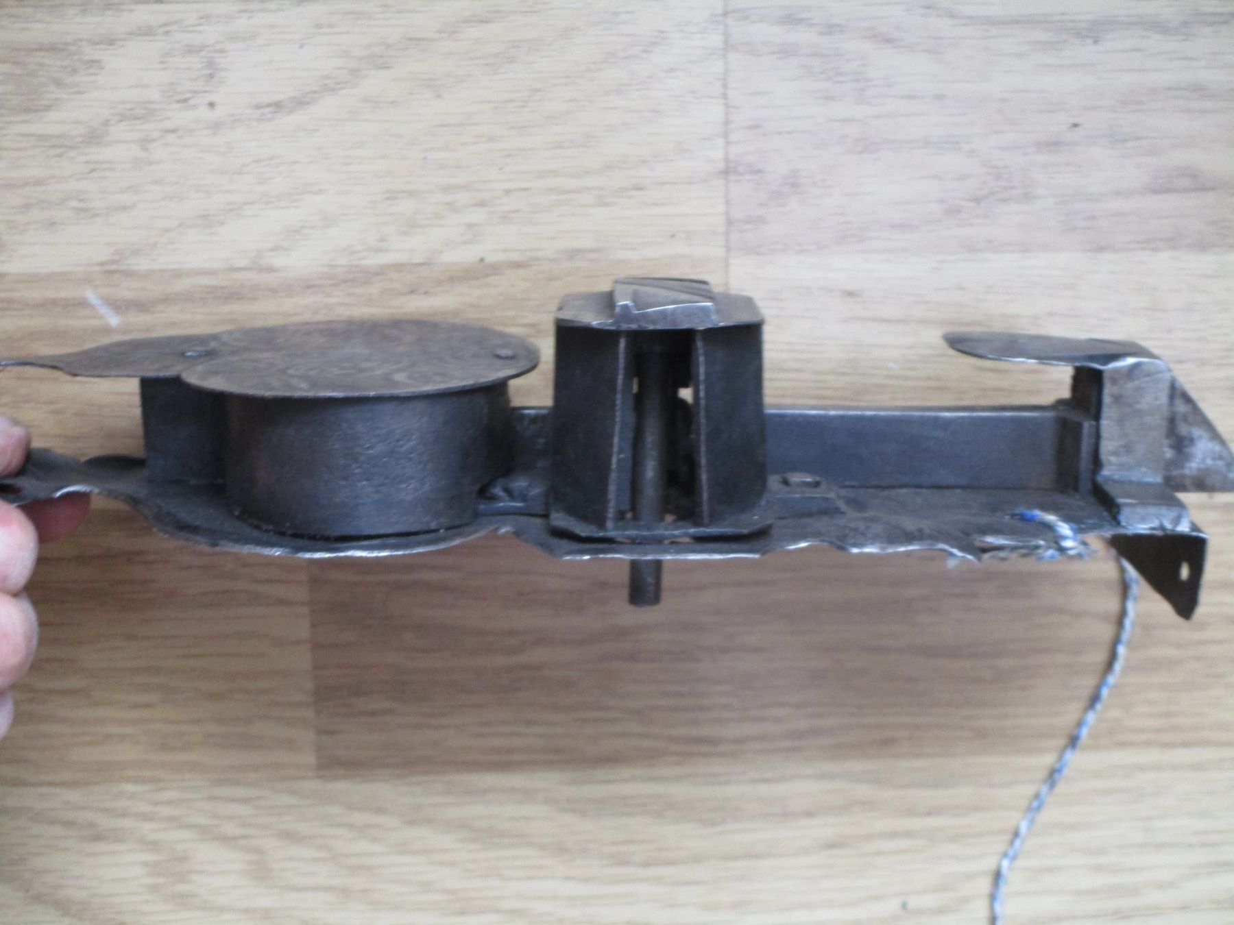 Cadenas: Antikes Schloss mit Schlüssel geschmiedet – D'occasion à Heimberg par Lupo57 2