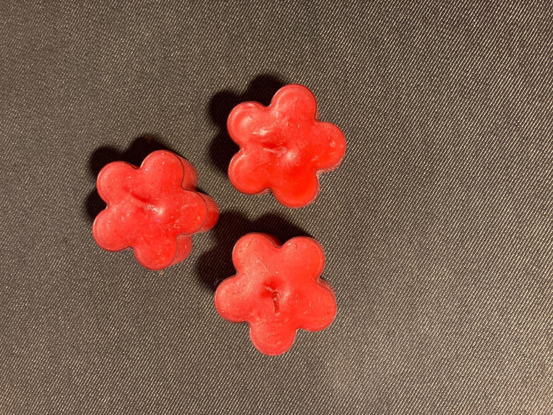 Candele: 3x Teelicht Blumenoptik – Nuovo (secondo la descrizione) da Winterthur venduto da noe_5tz5