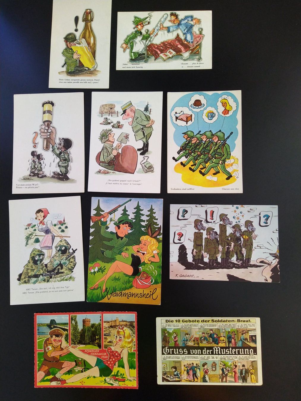 Cartoline postali: Militär AK 10X – Usato da Ohmstal venduto da Lebensfreude05