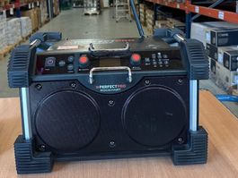 Baustellenradio ROCKHART, mit eingebautem Lithium-Akku
