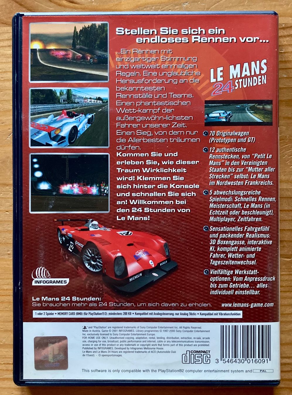 Sony Giochi: Le Mans 24 Stunden (NEU) - PS2 – Nuovo (secondo la descrizione) da Zürich venduto da Djmotionch 3