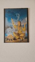 Puzzle Indianer am Lagerfeuer, tolles Motiv, vollständig!