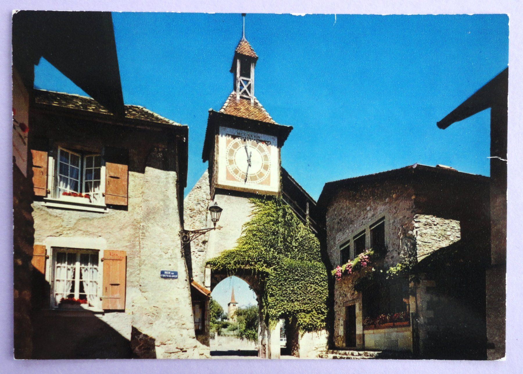 Cartoline postali: St-Prex - La porte – Usato da Fétigny venduto da Billy2miny