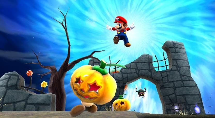 Nintendo Spiele: Super Mario Galaxy Mario auf zu den Sternen  Wii – Gebraucht aus Schüpfheim von Games_Spielkonsolen 3