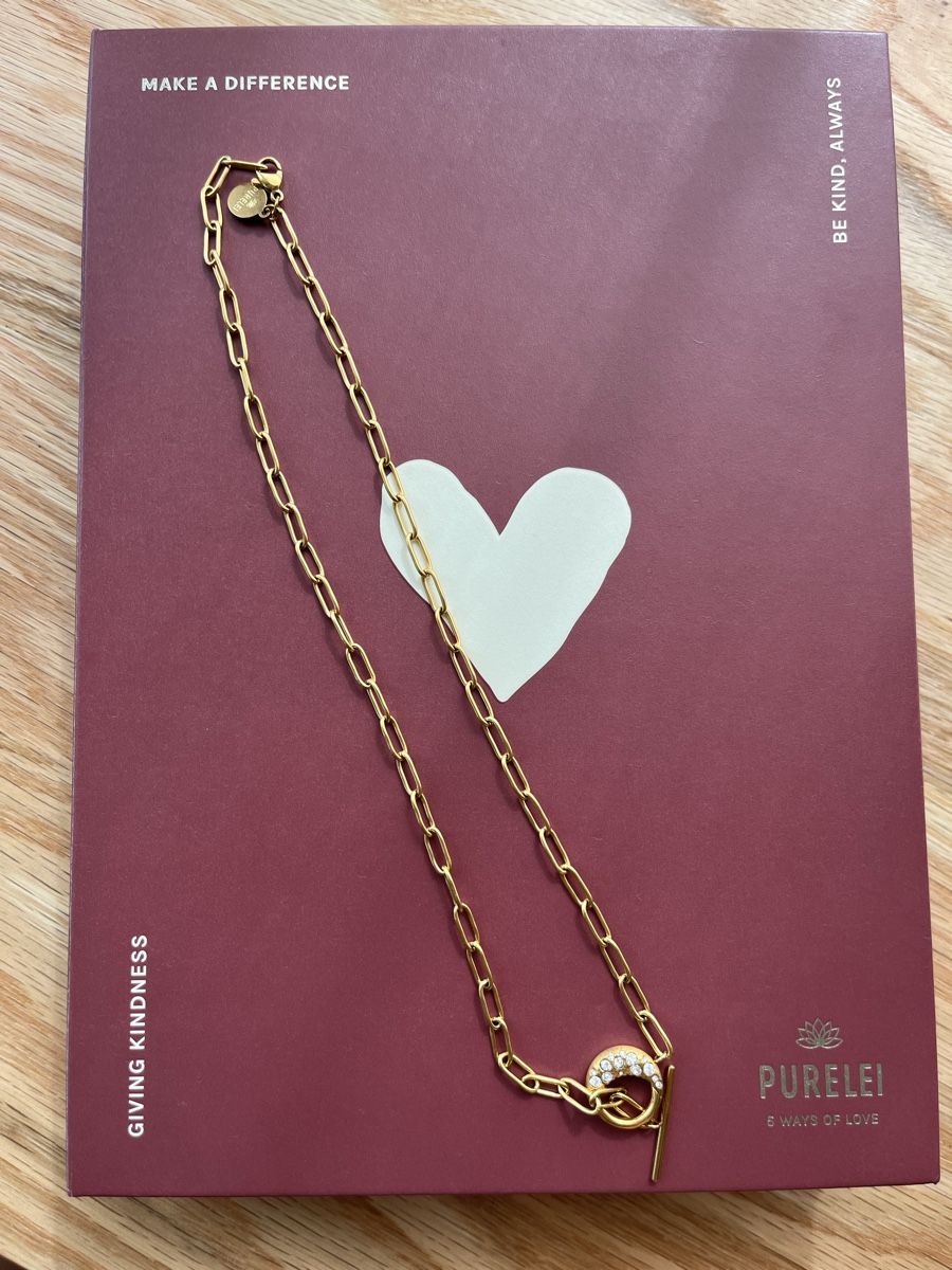 Purelei Ketten: Goldene Purelei Halskette, NEU – Neu (gemäss Beschreibung) aus Wauwil von LoU-AiRiN