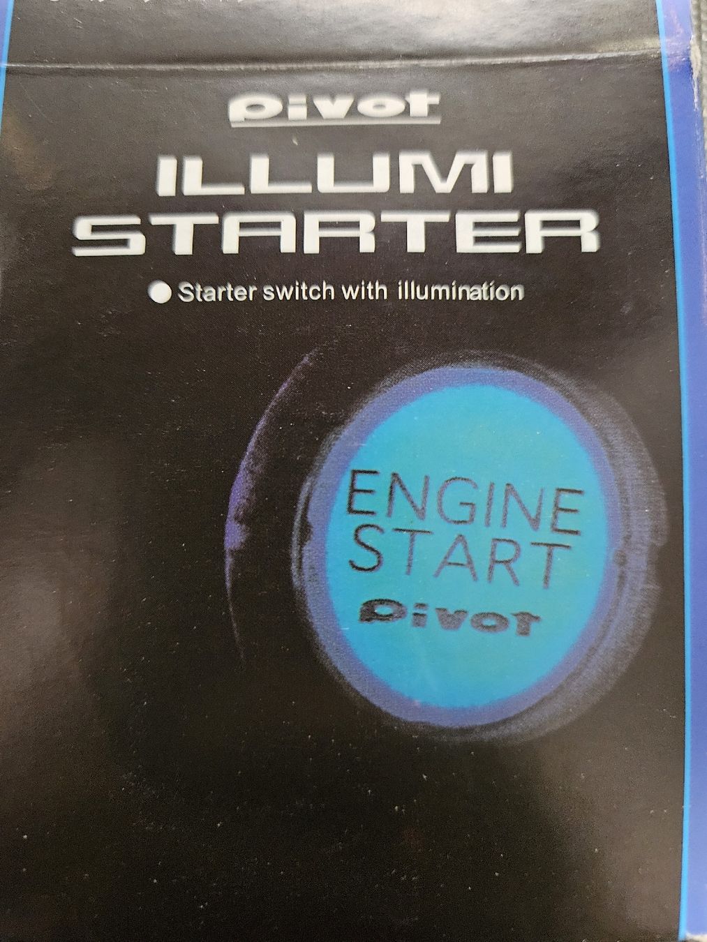 Tutti pezzi di ricambio auto: PIVOT Illumi Starter beleuchteter Startknopf neu – Nuovo e nell'imballaggio originale da Gibswil venduto da Dapi 1