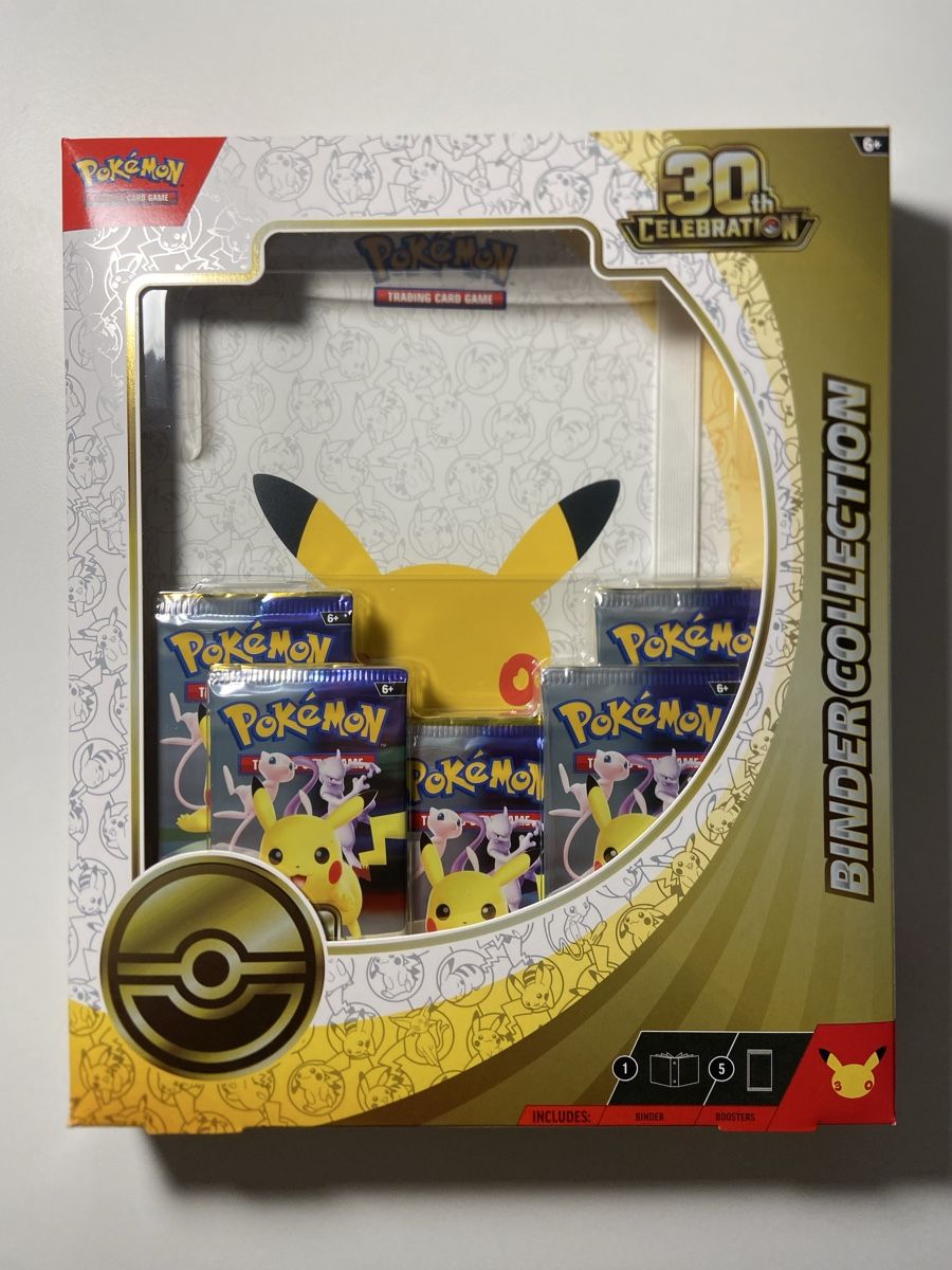 Pokémon Sammelbilder & Trading cards: pokemon 30th celebration binder collection – Neu und originalverpackt aus Stäfa von JamesO03