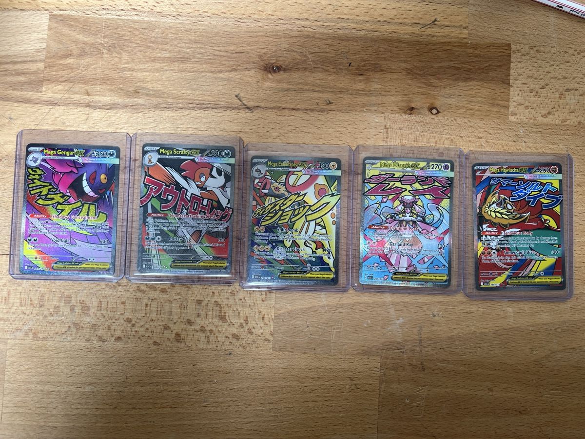 Pokémon Carte collezionabili: Mega Attack Rare Ascended Heroes Englisch – Nuovo (secondo la descrizione) da Goldau venduto da ecko08