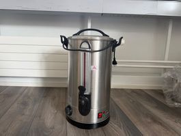Punschkocher Edelstahl mit Zapfhahn 20–30 Liter