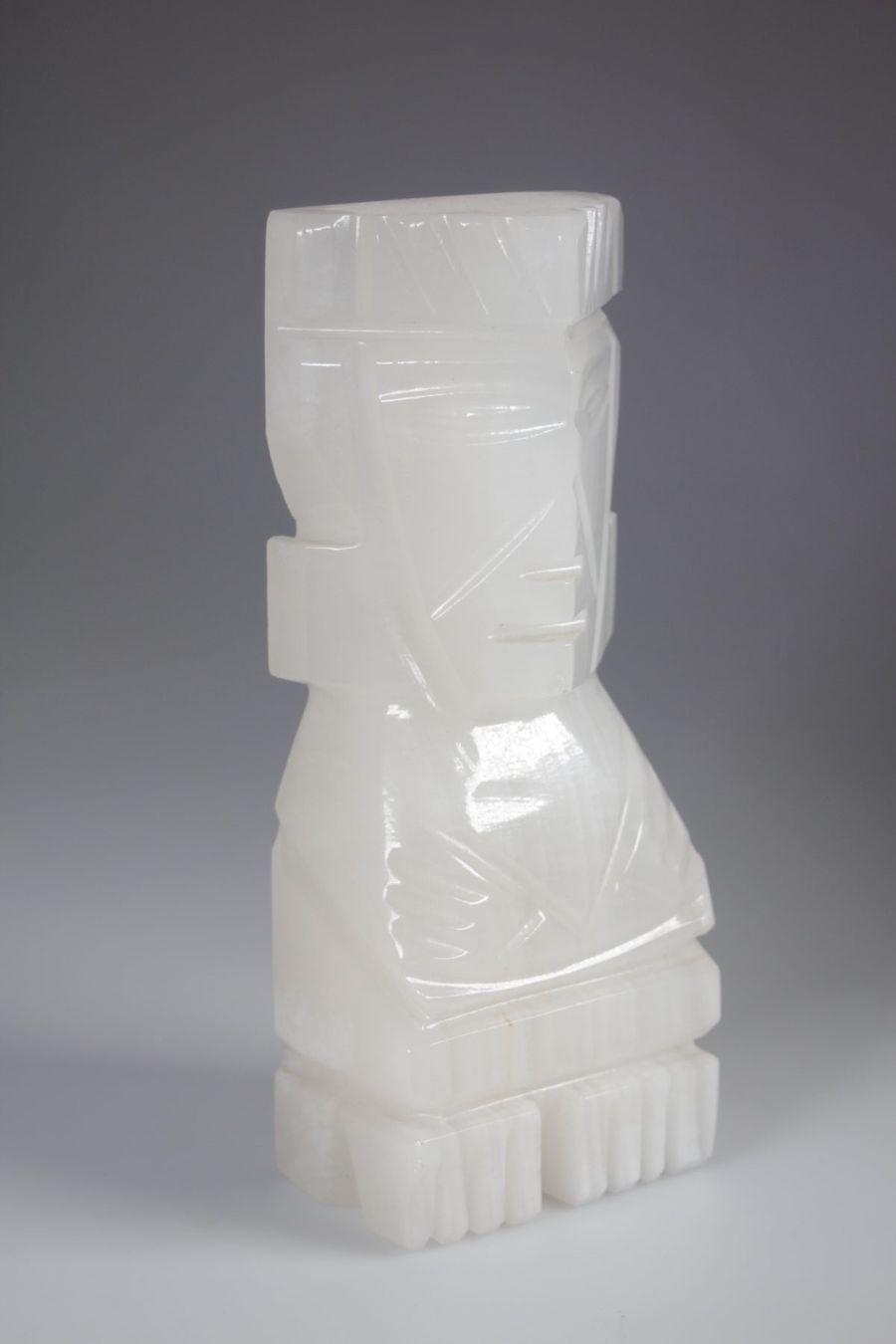 Statuette: Moai Statue aus Naturstein 20 cm – Usato da Basel venduto da IRMAundFRED