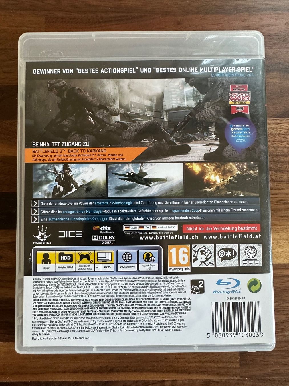 Sony Giochi: PS3 / Battlefield 3 – Usato da Herzogenbuchsee venduto da TCG-High-Quality 2