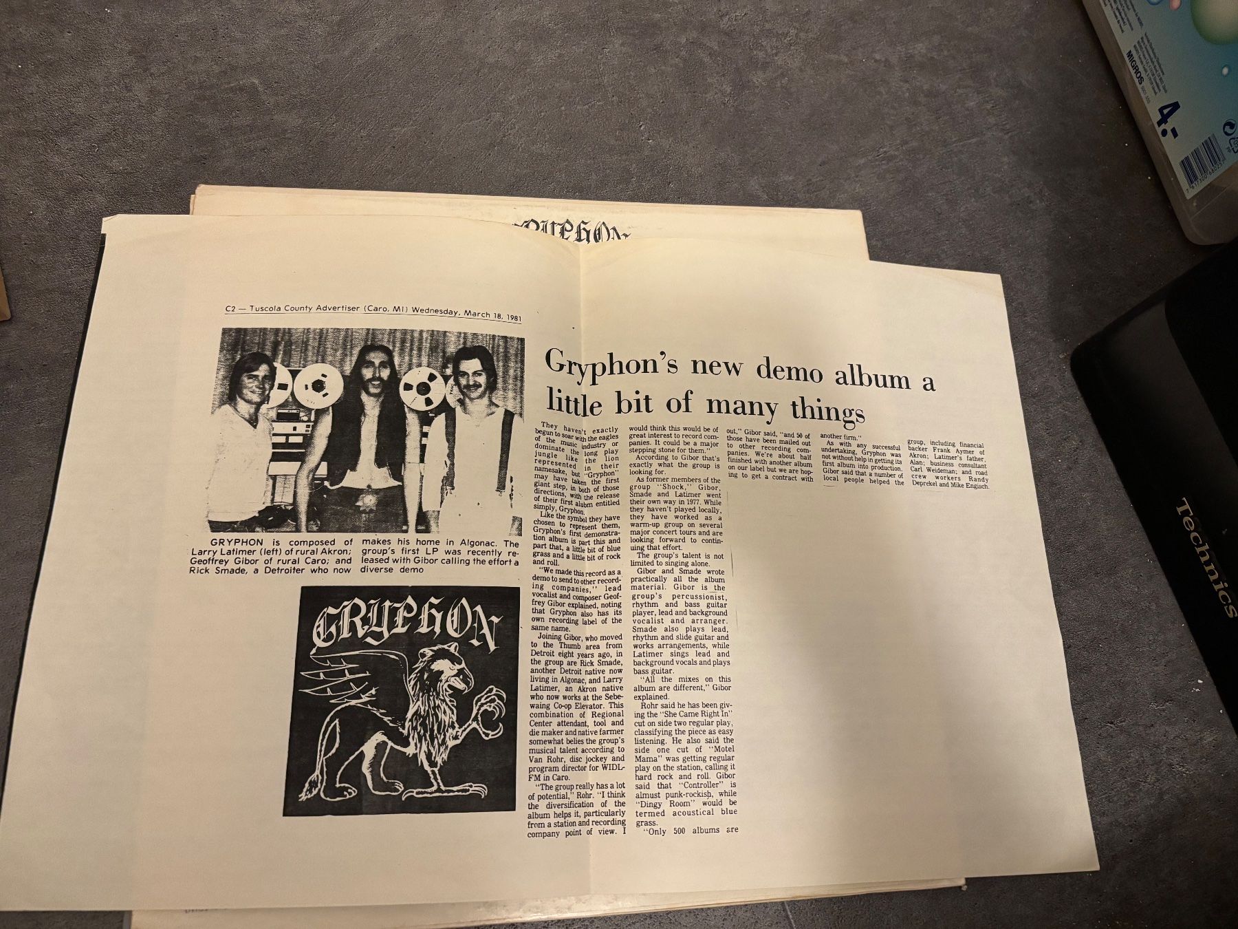 Dischi in vinile: Gryphon Same 1976 Hard Rock usa – Usato da Zürich venduto da manuunited 4