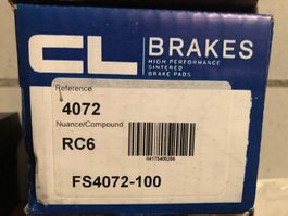 CL Brakes 4072 RC6 Mitsubishi Lancer Evo Vorderachse  NEU