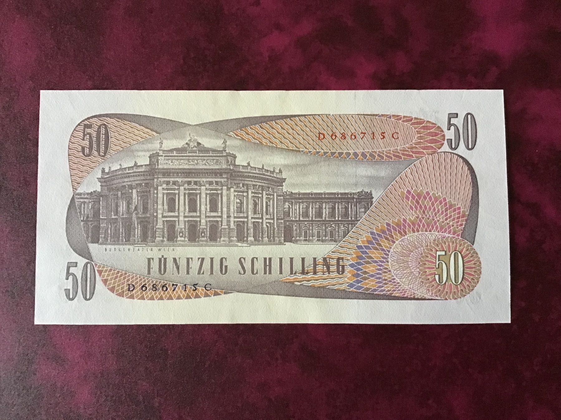 Banconote: Österreich Fünfzig Schilling, 1970 – Nuovo (secondo la descrizione) da Urtenen-Schönbühl venduto da absolut08 1