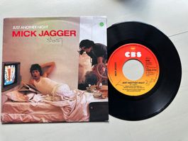 MICK JAGGER tolle Single Just another night ROLLING STONES